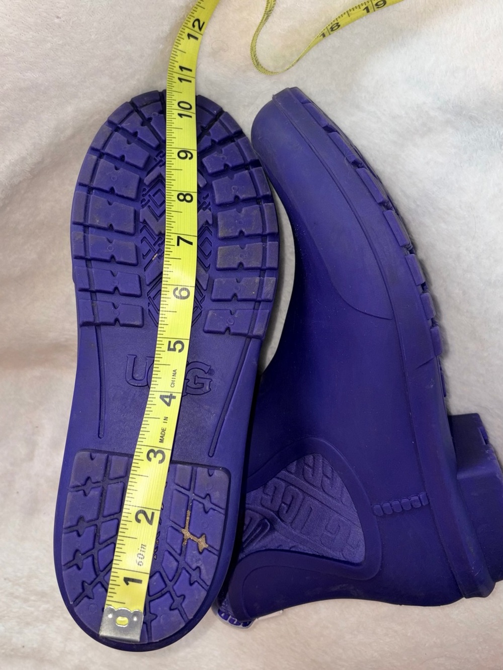 UGG Chevonne Rain Boots Purple sz 9 - Picture 10 of 11